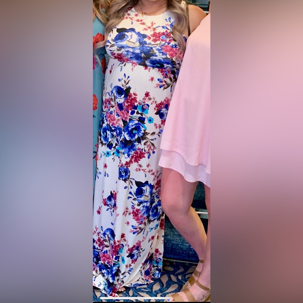 Bellamie Plus Floral Maxi Dress